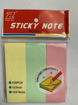 Giấy note 3 màu giấy Zheng Hao