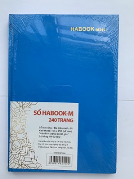 Sổ Habook M 240 trang Hải Tiến